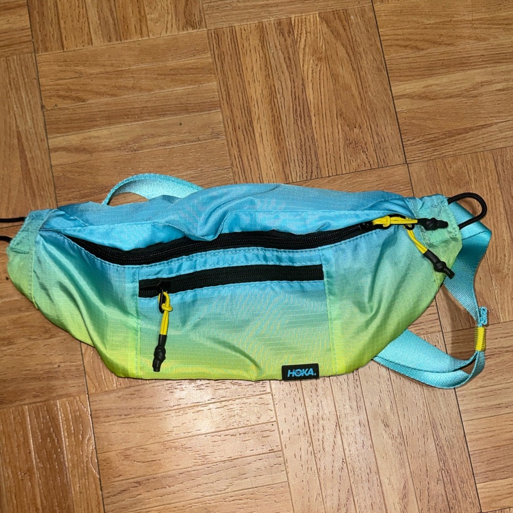 💥 HOKA Neon & Turquoise Waist Pack – Run in Style, Carry with Ease! 💥